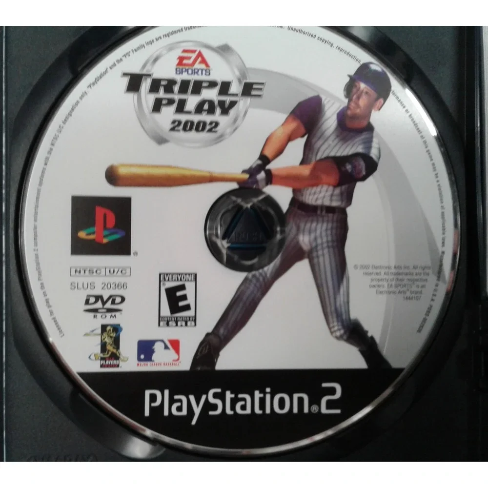 Triple Play 2002 - Sony Playstation 2 (PS2) Video Game